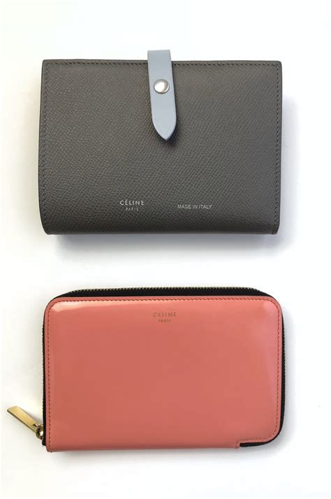 celine medium wallet|loewe vs celine wallet.